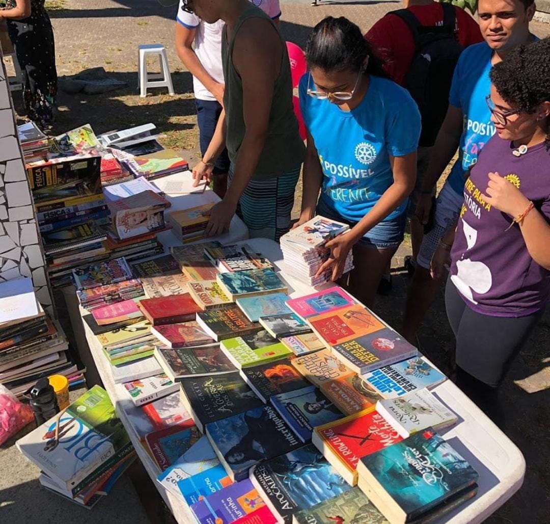 ROTARACT CLUB REALIZA II FEIRA CULTURAL DE DOAÇÃO DE LIVROS, NESTE DOMINGO (11)