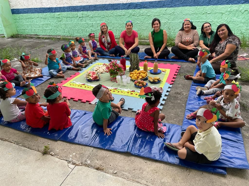 Educação reforça alimentação saudável nas escolas da rede pública municipal