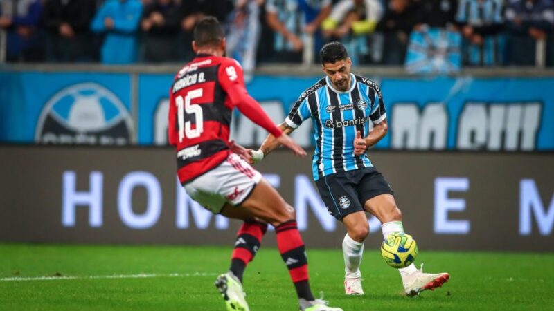 Grêmio perde por 2 a 0 para o Flamengo e se complica na Copa do Brasil