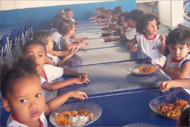 Educação no município de Santa Cruz Cabrália oferta merenda escolar de alta qualidade