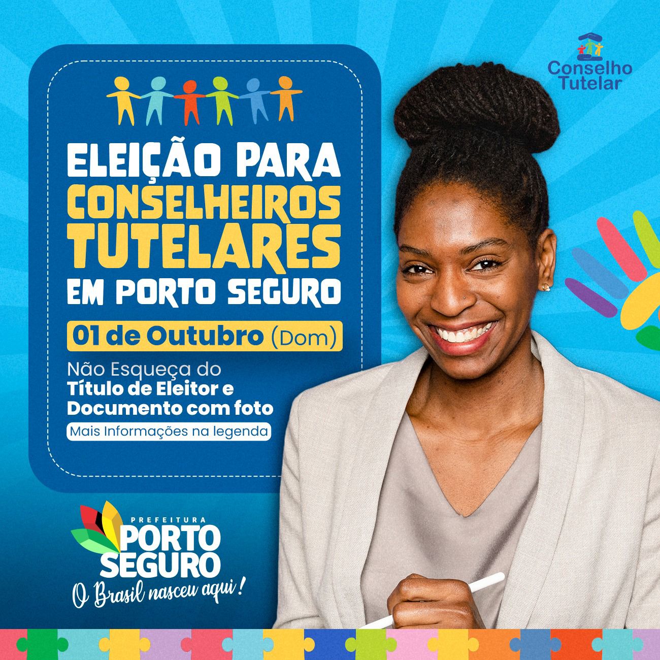 Eleição para conselheiros tutelares em Porto Seguro será dia 1º de outubro