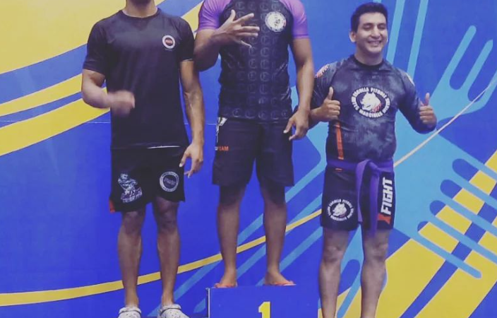 Gabriel Maciel é campeão sul-americano de luta livre