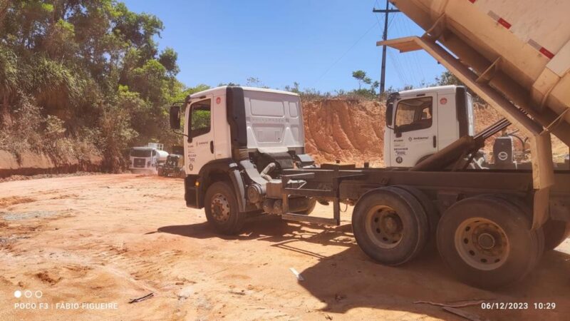 Prefeitura recupera estrada velha entre Arraial d’Ajuda e Trancoso