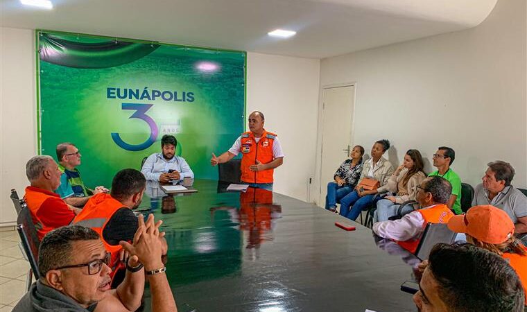 Prefeitura de Eunápolis inicia força-tarefa para minimizar impactos das fortes chuvas no município