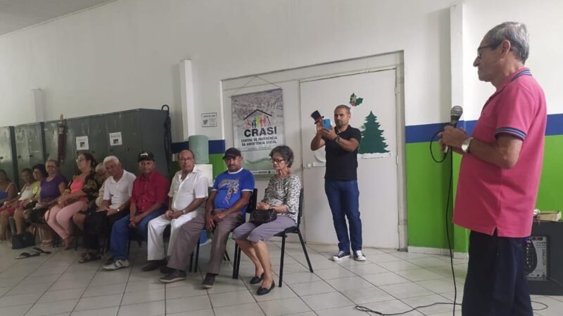 Prefeitura de Eunápolis promove confraternização natalina para idosos assistidos pelos CRAS 1