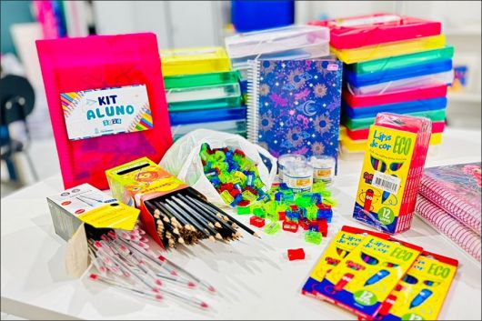 Alunos da rede municipal de ensino de Itagimirim receberão kits de material escolar