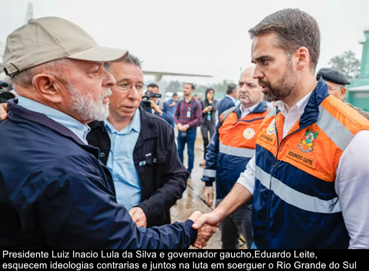 ESQUERDA E DIREITA,  JUNTAS NA DOR GAÚCHA