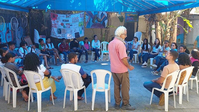 Alunos de escola da Colônia participam da abertura de projeto “Objetos da memória”