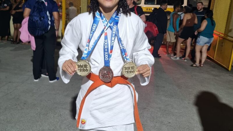 Judoca Laura Nogueira Dantas é Campeã Baiana Sub-18 na Super Etapa de Judô de Ilhéus