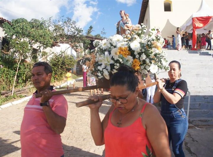 Festa do padroeiro de Gabiarra se encerra nesta terça-feira com procissão