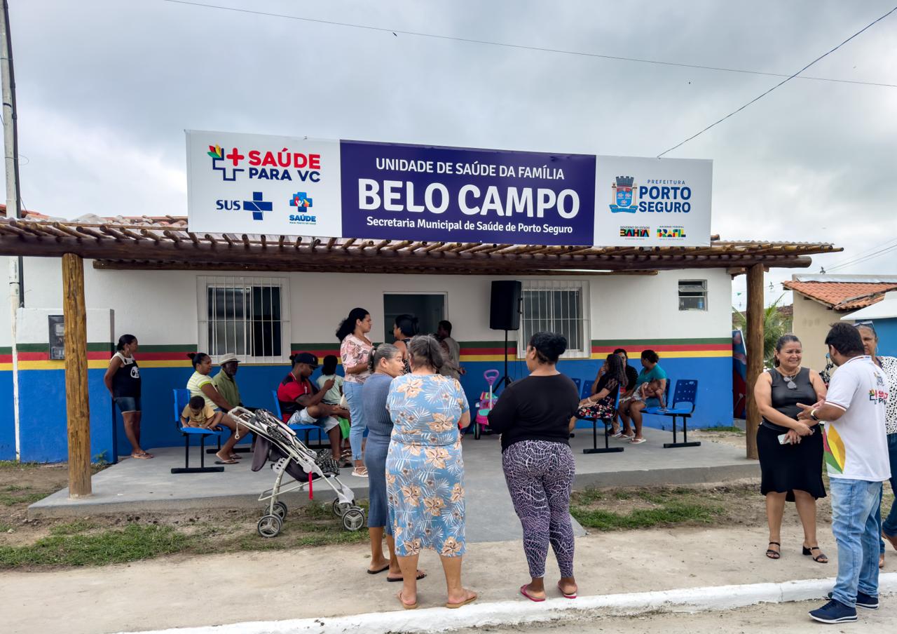 INAUGURAÇÃO DA NOVA UNIDADE DE SAÚDE DA FAMÍLIA BELO CAMPO