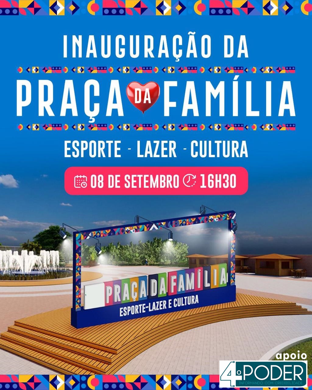  Prefeitura de Porto Seguro inaugura a Praça da Família