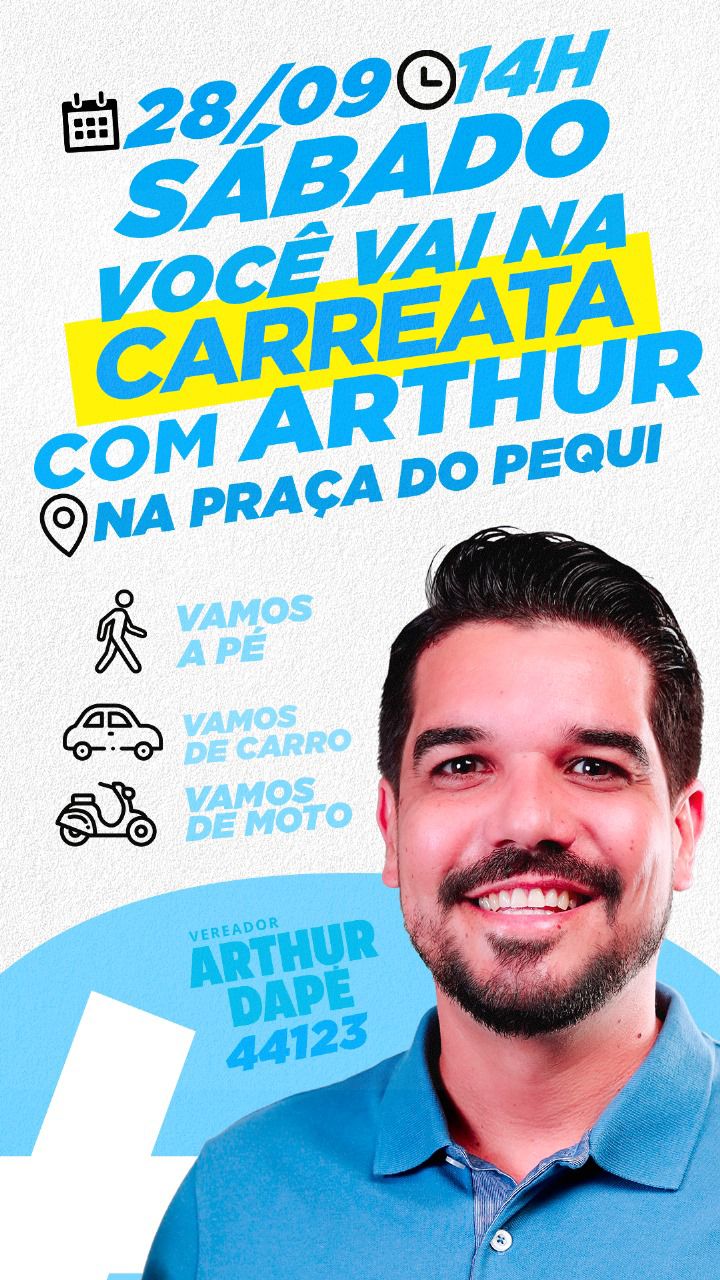 OLÁ GALERA ARTHUR DAPÉ