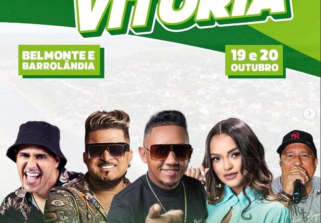 Iêdo Elias anuncia Festa da Vitória no distrito de Barrolândia e na sede do município de Belmonte